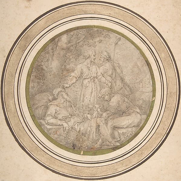 The Drunkenness of Noah — Friedrich Sustris