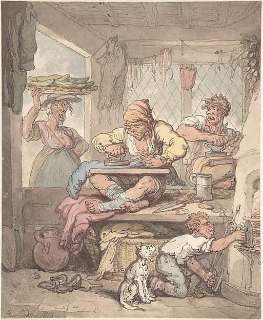 The Tailor — Thomas Rowlandson