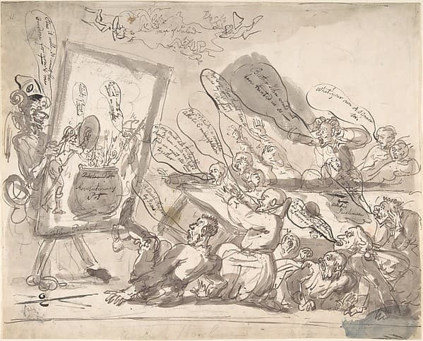 An Irish Howl — Thomas Rowlandson