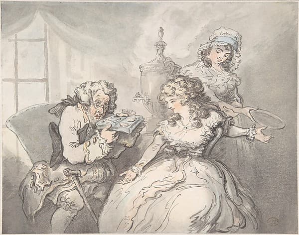 The Connoisseur — Thomas Rowlandson