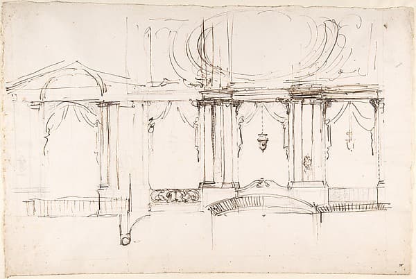 Design for a Theater Interior — Luigi Vanvitelli