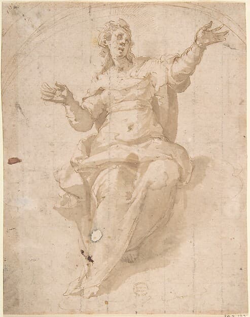 Study for the Ascension of the Virgin — Marco Pino