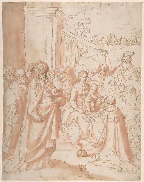 Adoration of the Magi — Frans Francken II