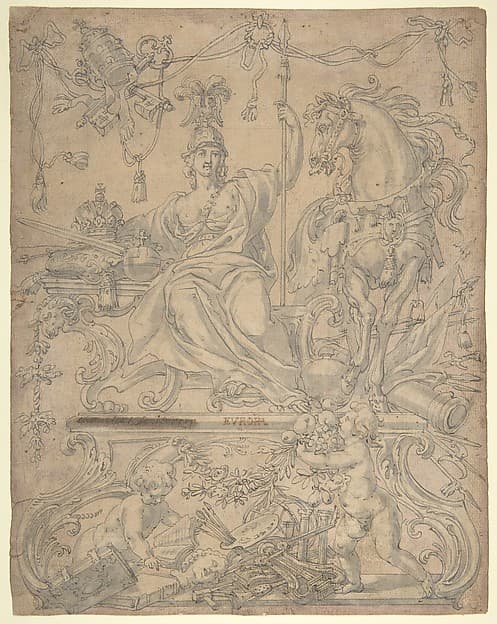 Allegory of Europe, from the Four Continents — Godfried Maes