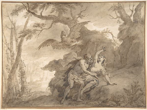 Jupiter and Io, from "The Metamorphoses of Ovid" — Godfried Maes