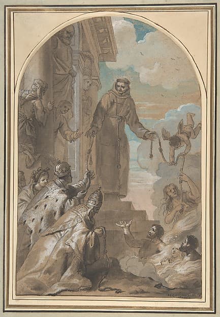 The Distribution of the Franciscan Cords — Jan Erasmus Quellinus