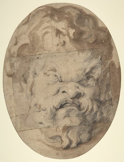 Head of a Satyr (Silenus) — Peter Paul Rubens