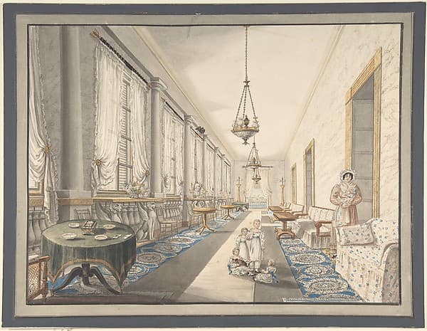 Interior, Leningrad? — Charles de Brocktorff