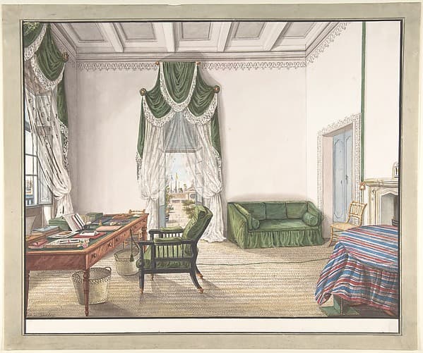 Design for interior — Charles de Brocktorff