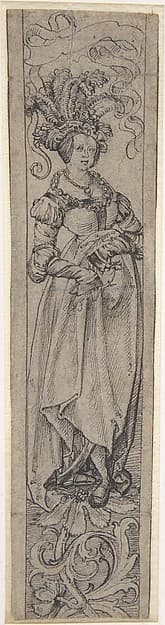 Standing Woman — Lucas Cranach the Elder