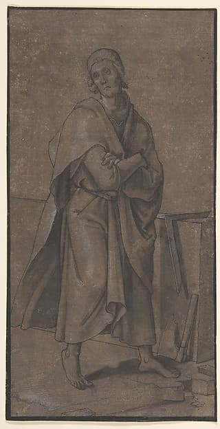 Saint Thomas — Hans Holbein the Younger