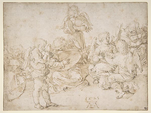 Music-Making Angels — Albrecht Dürer