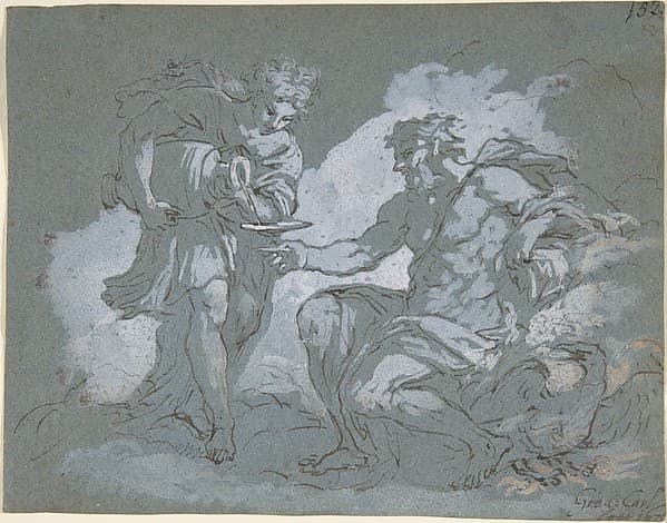 Jupiter and Ganymede — Johan Carl Loth