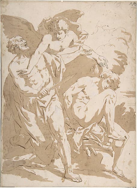 The Sacrifice of Isaac — Johan Carl Loth