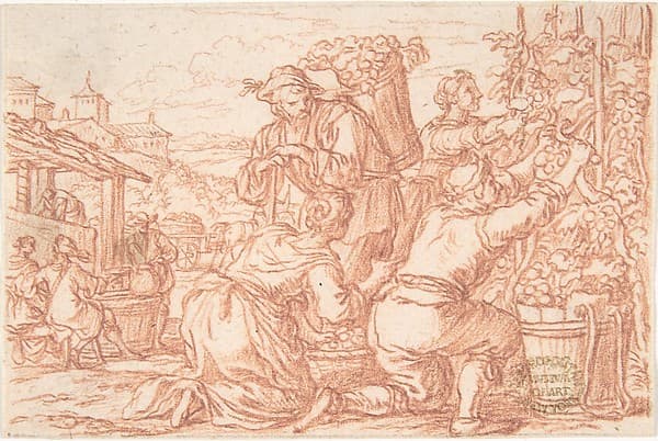 October (one of a series representing the labors of the months) — Jonas Umbach