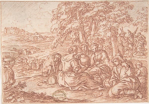 August (one of a series representing the labors of the months) — Jonas Umbach