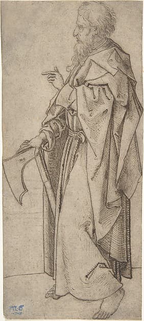 St. Matthew — Martin Schongauer