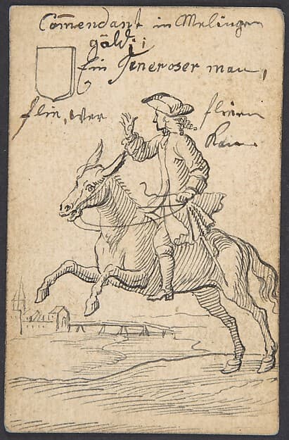 Shield Knave: A Horseman — Johannes Brandenberg
