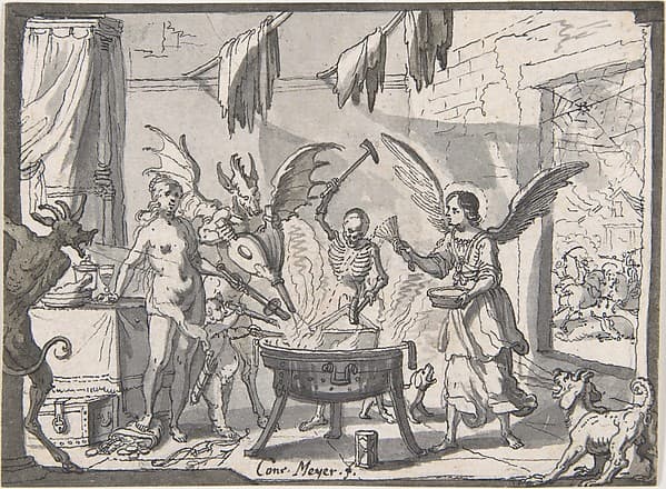 The Devil's Kitchen Visited by an Angel — Conrad Meyer