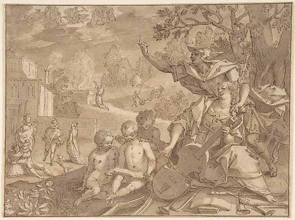 The Sense of Hearing — Joseph Heintz the Elder