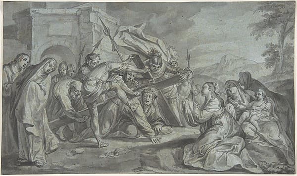 Christ Carrying the Cross — Johann Wolfgang Baumgartner
