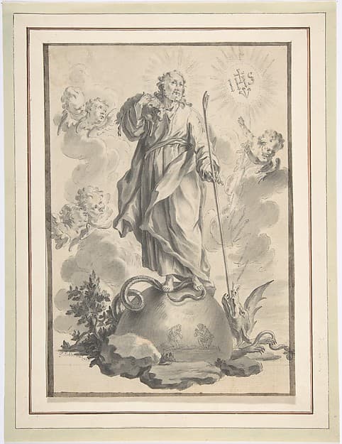 The Good Shepherd — Gottfried Eichler the Younger
