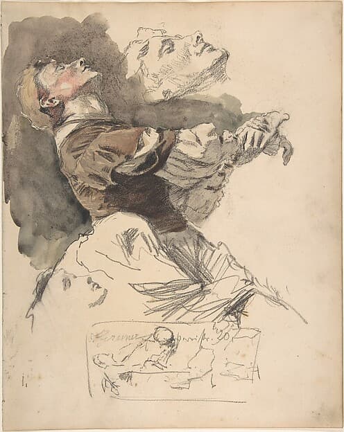 Study of a Female Dancer — Otto Greiner