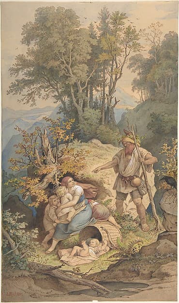 Rübezahl — Adrian Ludwig Richter