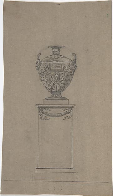 Design for a Tomb with an Urn — Johann Gottfried Schadow