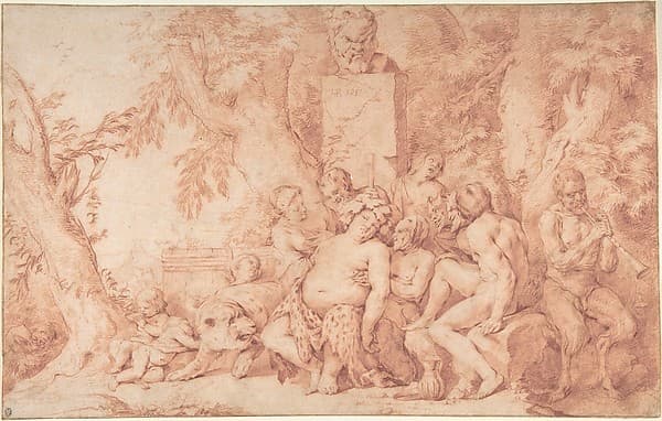 Bacchanalian Scene — Hendrick Berckman