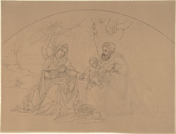 Rest During the Flight into Egypt — Philipp Veit