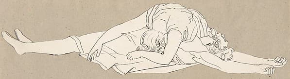 Design for large fireplace white tiles produced by Wedgwood's factory — John Flaxman