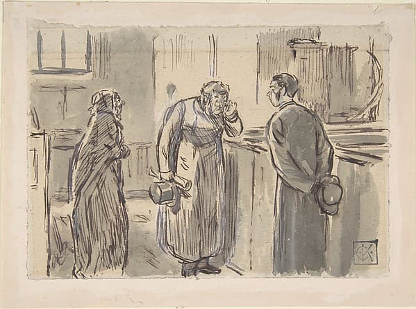 A Vicar and a Curate — Charles Samuel Keene
