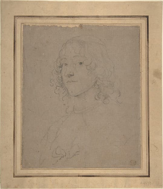Portrait Study — Anthony van Dyck