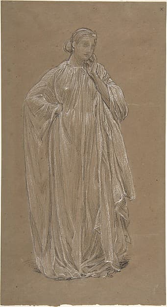 Draped Model — Albert Joseph Moore