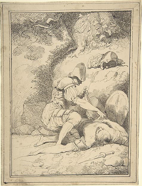 Stripping the Slain — John Hamilton Mortimer