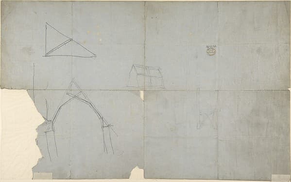 Sketches for an Ecclesiastical Stall (recto and verso) — Augustus Welby Northmore Pugin