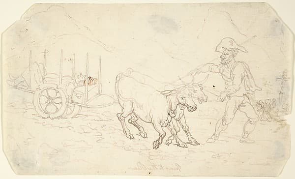Going Sick to the Rear — Thomas Rowlandson
