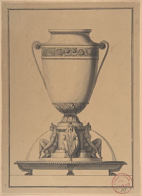 Design for a Wine Fountain — Henri Auguste
