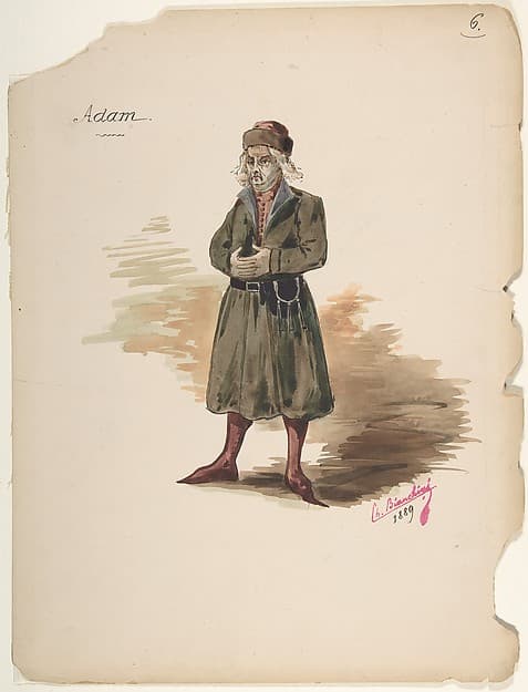 Costume Design for "Adam" — Charles Bianchini