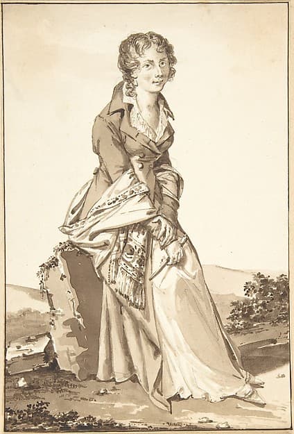 Portrait of Charlotte Corday — Jean-Baptiste-François Bosio
