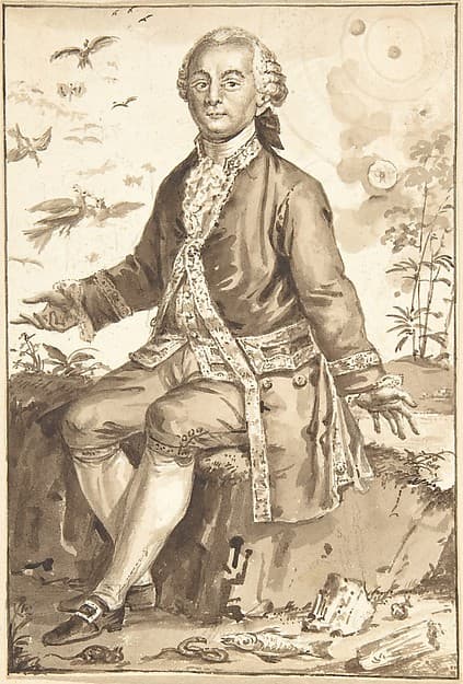 Portrait of G.-L. Leclere, Comte de Buffon — Jean-Baptiste-François Bosio