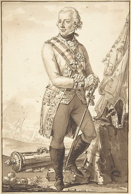 Portrait of Karl Ludwig Johann — Jean-Baptiste-François Bosio