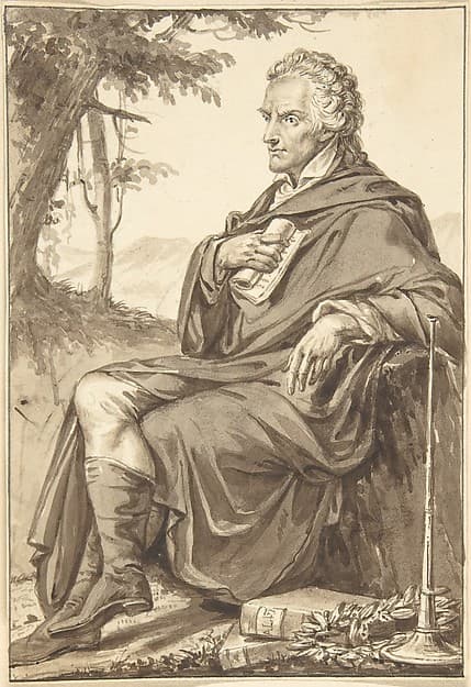 Portrait of Count Vittorio Alfieri — Jean-Baptiste-François Bosio