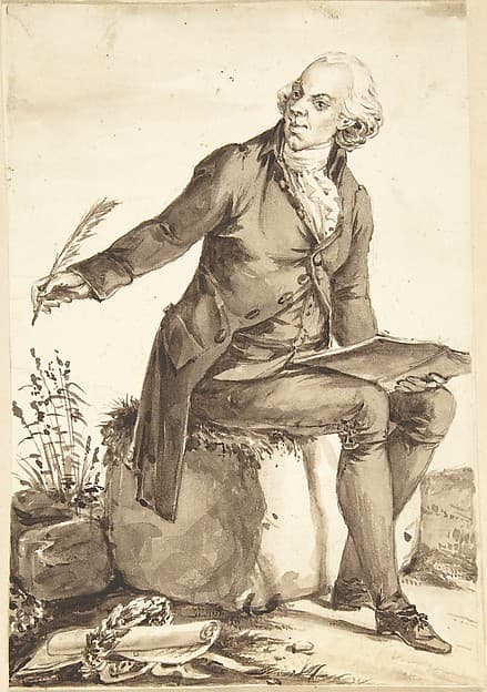 Portrait of Jacques Delille — Jean-Baptiste-François Bosio