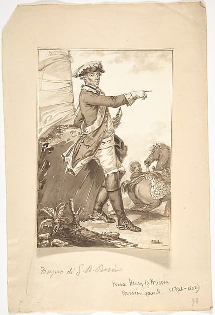 Portrait of Prince Henry of Prussia — Jean-Baptiste-François Bosio
