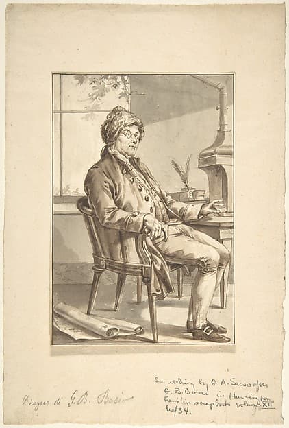 Portrait of Benjamin Franklin — Jean-Baptiste-François Bosio