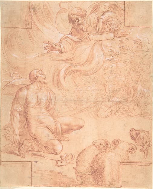 God Appearing to Moses — Pierre Brebiette
