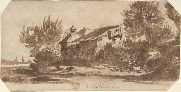 Landscape with a Country Chapel — Jacques Callot