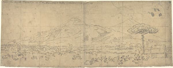 View of Vesuvius — John Robert Cozens